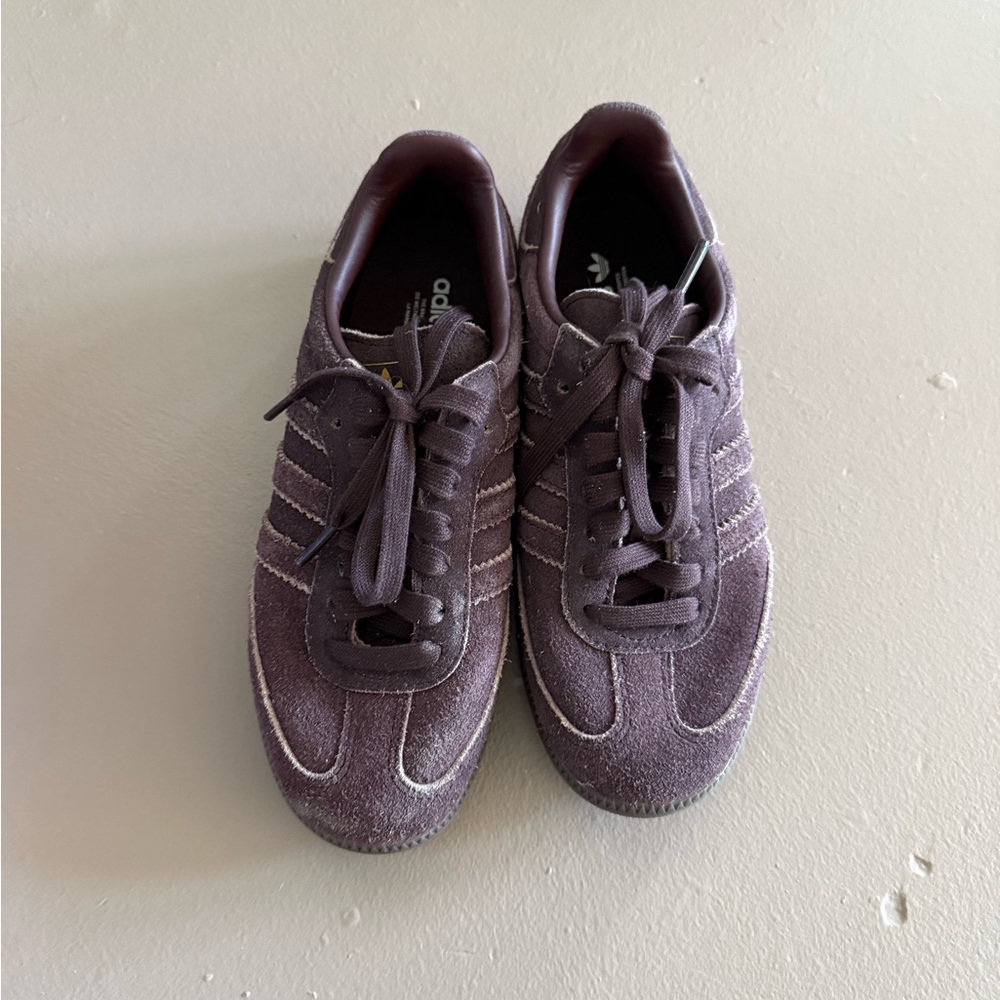 adidas Purple Suede Sneakers